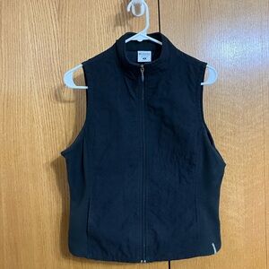 Columbia Vest Black Quilted Fleece Women’s Size Small